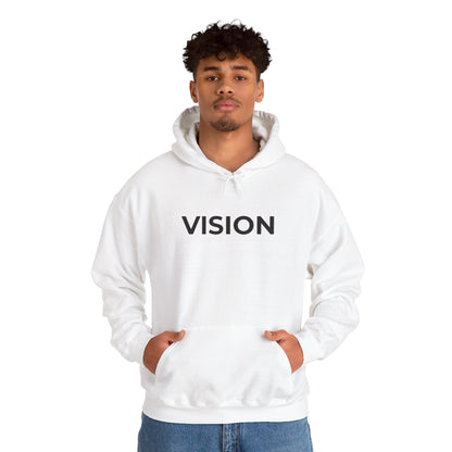 VISION - Tung blandad huvtröja